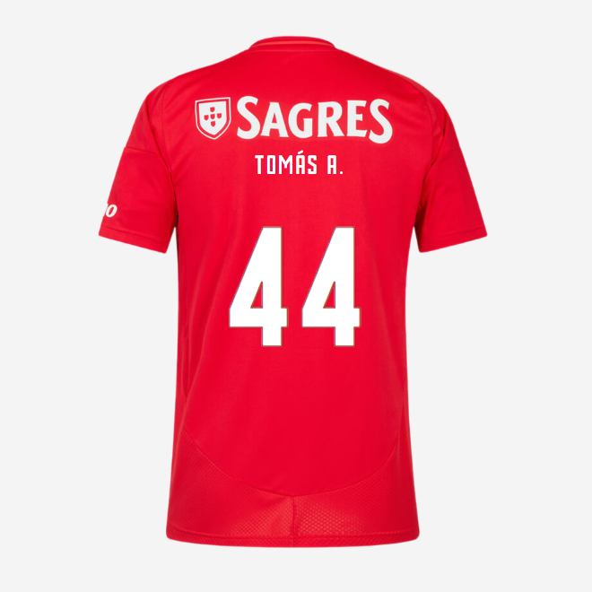 sl benfica heimtrikot 2024-2025 kinder – 44 tomÁs a. Kollektion | Offizielle SL Benfica Trikots