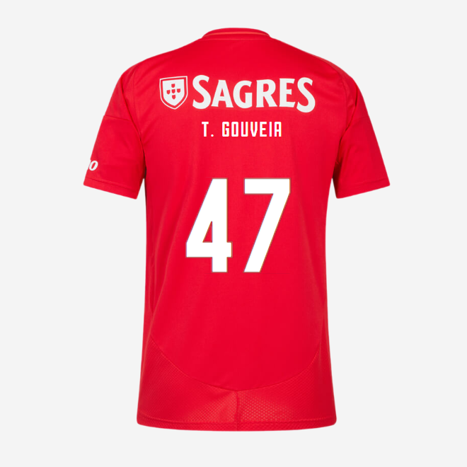 sl benfica heimtrikot 2024-2025 kinder – 47 t. gouveia Kollektion | Offizielle SL Benfica Trikots