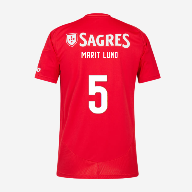sl benfica heimtrikot 2024-2025 kinder – 5 marit lund Kollektion | Offizielle SL Benfica Trikots