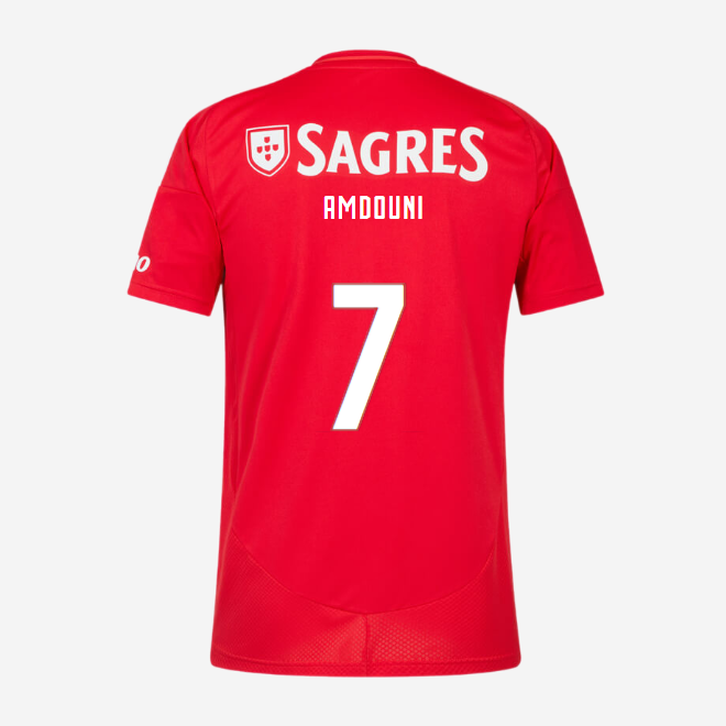 sl benfica heimtrikot 2024-2025 kinder – 7 amdouni Kollektion | Offizielle SL Benfica Trikots