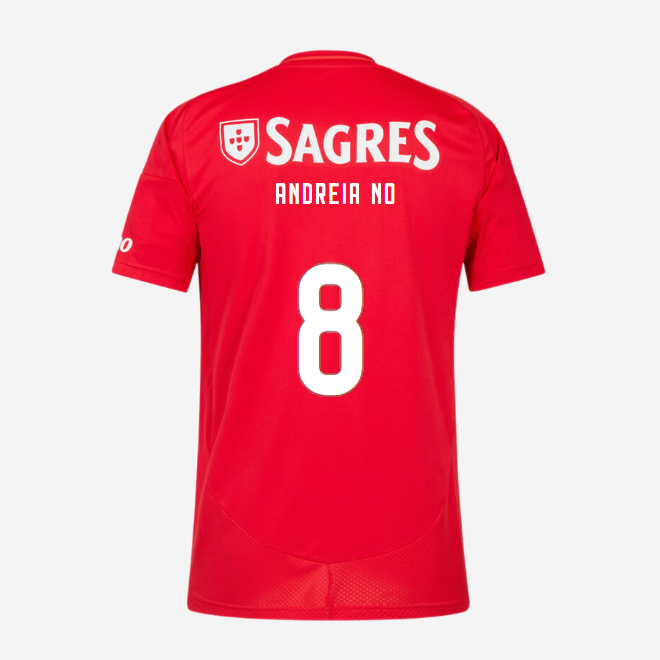 sl benfica heimtrikot 2024-2025 kinder – 8 andreia norton Kollektion | Offizielle SL Benfica Trikots