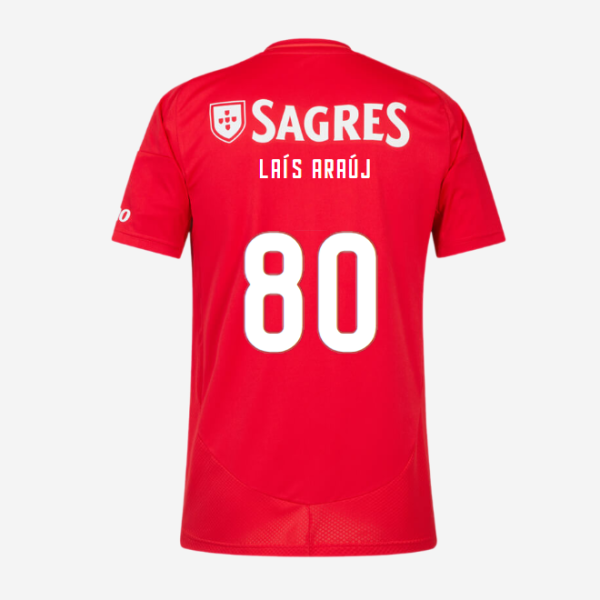 sl benfica heimtrikot 2024-2025 kinder – 80 laÍs araÚjo Kollektion | Offizielle SL Benfica Trikots