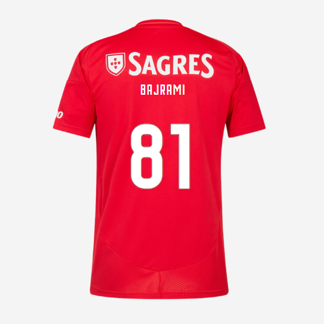 sl benfica heimtrikot 2024-2025 kinder – 81 bajrami Kollektion | Offizielle SL Benfica Trikots