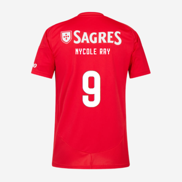 sl benfica heimtrikot 2024-2025 kinder – 9 nycole raysla Kollektion | Offizielle SL Benfica Trikots