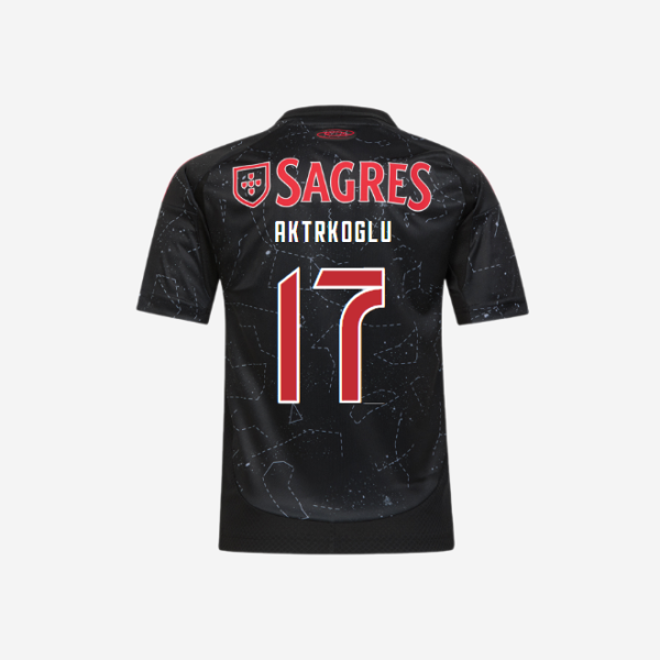 sl benfica mini auswärtstrikot 2024-2025 – 17 aktÜrkoglu Kollektion | Offizielle SL Benfica Trikots