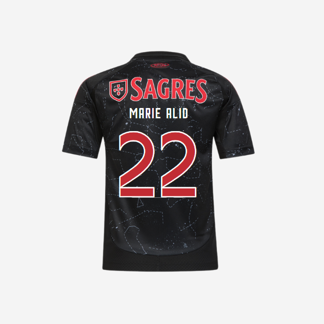 sl benfica mini auswärtstrikot 2024-2025 – 22 marie alidou Kollektion | Offizielle SL Benfica Trikots