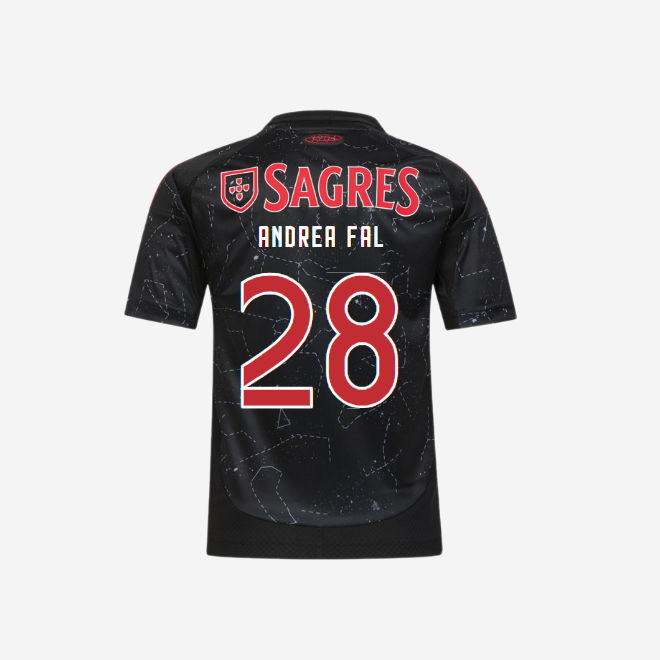 sl benfica mini auswärtstrikot 2024-2025 – 28 andrea falcÓn Kollektion | Offizielle SL Benfica Trikots
