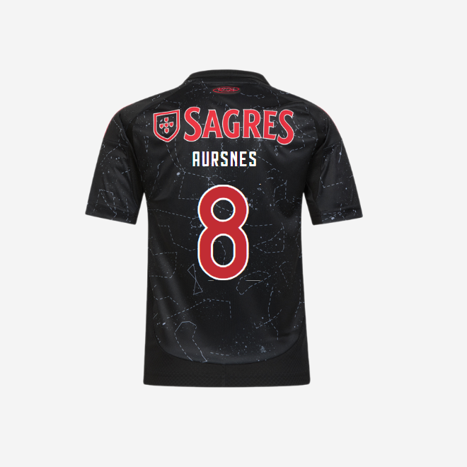 sl benfica mini auswärtstrikot 2024-2025 – 8 aursnes Kollektion | Offizielle SL Benfica Trikots