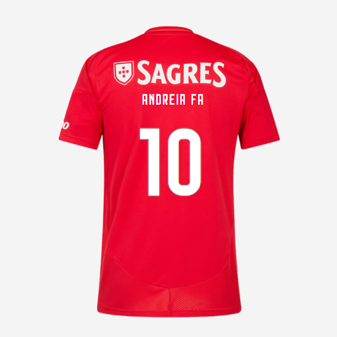 sl benfica mini heimtrikot 2024-2025 – 10 andreia faria Kollektion | Offizielle SL Benfica Trikots