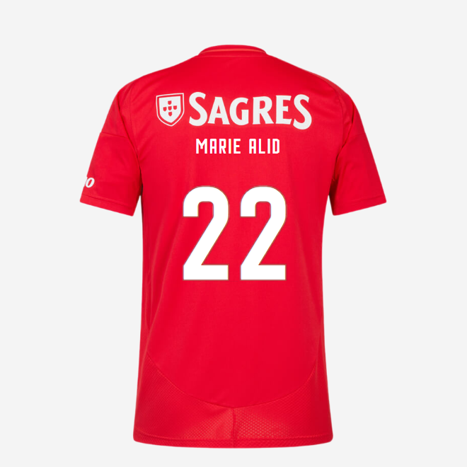 sl benfica mini heimtrikot 2024-2025 – 22 marie alidou Kollektion | Offizielle SL Benfica Trikots