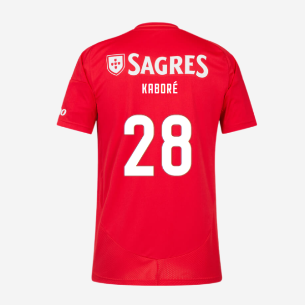 sl benfica mini heimtrikot 2024-2025 – 28 kaborÉ Kollektion | Offizielle SL Benfica Trikots