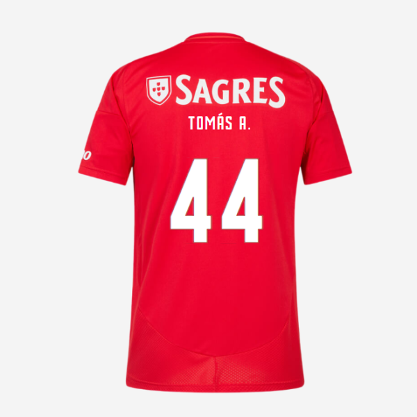 sl benfica mini heimtrikot 2024-2025 – 44 tomÁs a. Kollektion | Offizielle SL Benfica Trikots