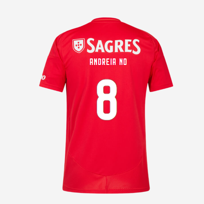 sl benfica mini heimtrikot 2024-2025 – 8 andreia norton Kollektion | Offizielle SL Benfica Trikots