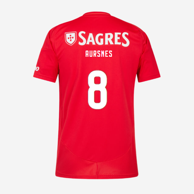 sl benfica mini heimtrikot 2024-2025 – 8 aursnes Kollektion | Offizielle SL Benfica Trikots