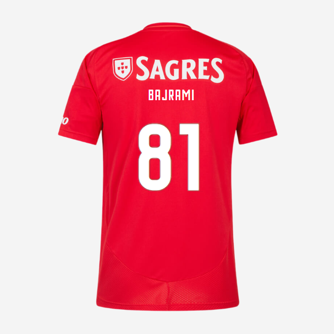 sl benfica mini heimtrikot 2024-2025 – 81 bajrami Kollektion | Offizielle SL Benfica Trikots