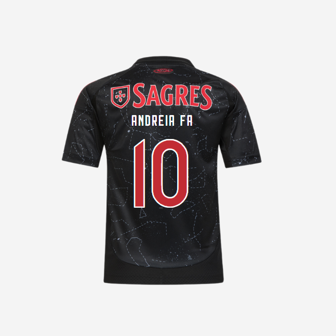sl benfica youth auswärtstrikot 2024-2025 – 10 andreia faria Kollektion | Offizielle SL Benfica Trikots