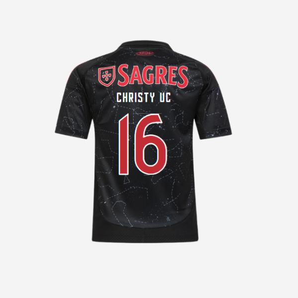 sl benfica youth auswärtstrikot 2024-2025 – 16 christy ucheibe Kollektion | Offizielle SL Benfica Trikots