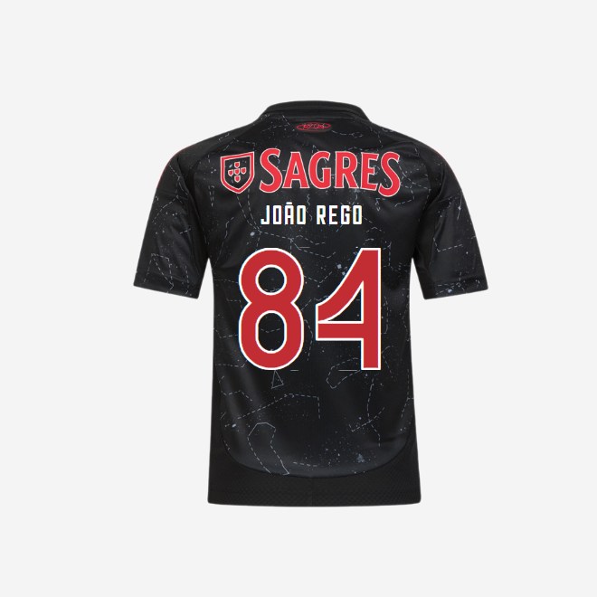 sl benfica youth auswärtstrikot 2024-2025 – 84 joÃo rego Kollektion | Offizielle SL Benfica Trikots
