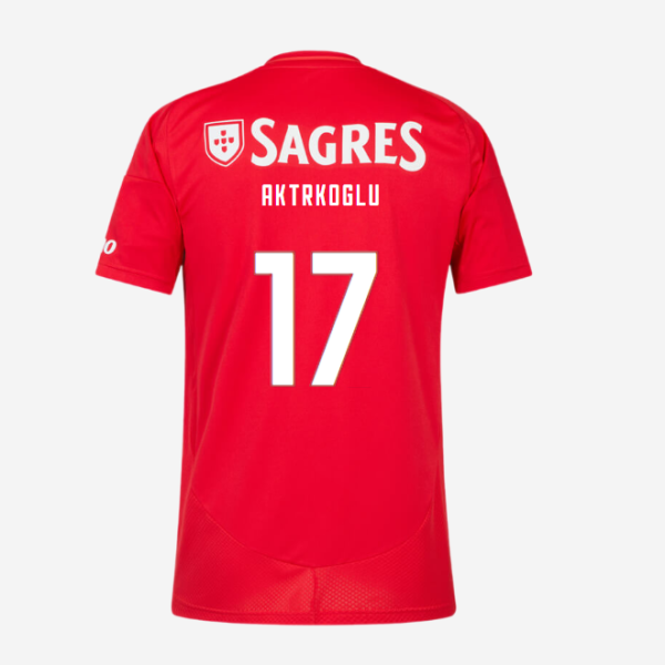 sl benfica youth heimtrikot 2024-2025 – 17 aktÜrkoglu Kollektion | Offizielle SL Benfica Trikots