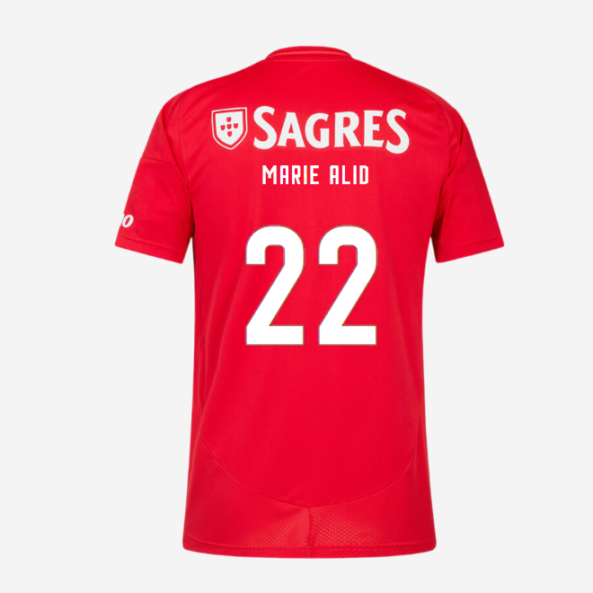 sl benfica youth heimtrikot 2024-2025 – 22 marie alidou Kollektion | Offizielle SL Benfica Trikots