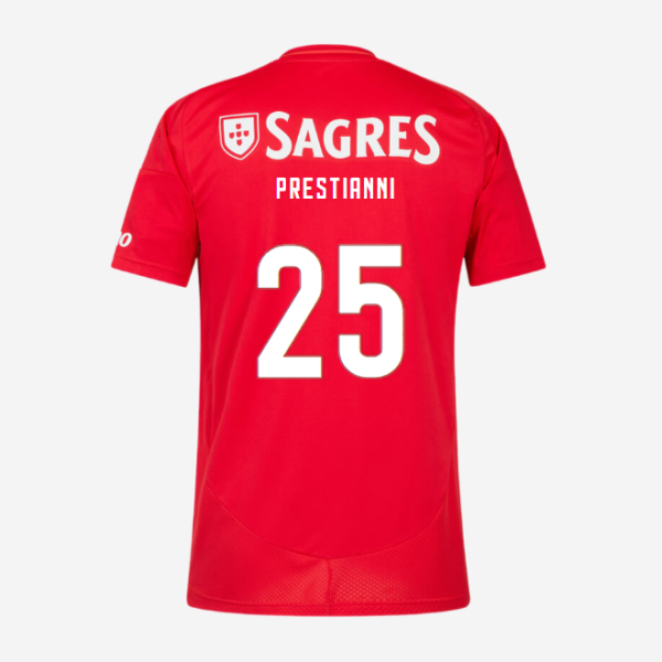 sl benfica youth heimtrikot 2024-2025 – 25 prestianni Kollektion | Offizielle SL Benfica Trikots