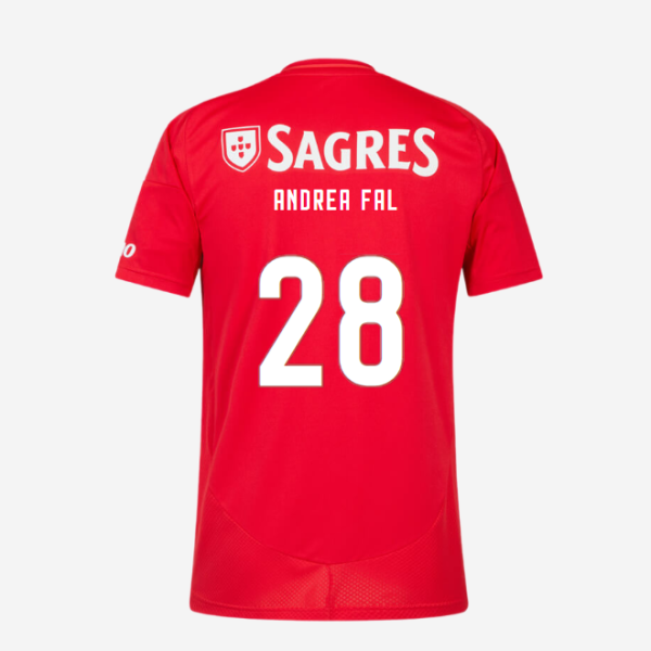 sl benfica youth heimtrikot 2024-2025 – 28 andrea falcÓn Kollektion | Offizielle SL Benfica Trikots
