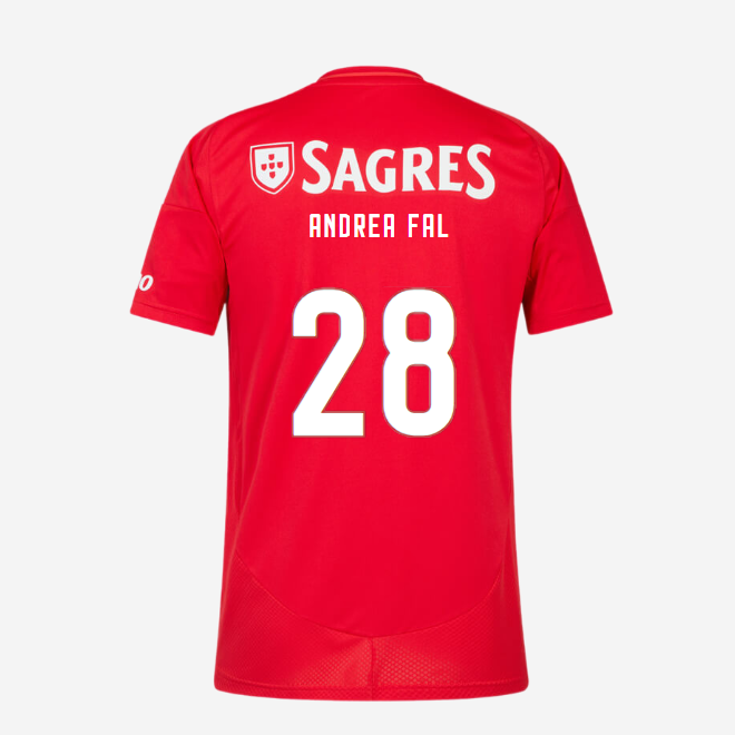 sl benfica youth heimtrikot 2024-2025 – 28 andrea falcÓn Kollektion | Offizielle SL Benfica Trikots