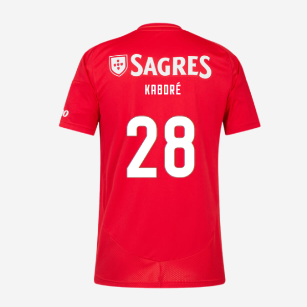 sl benfica youth heimtrikot 2024-2025 – 28 kaborÉ Kollektion | Offizielle SL Benfica Trikots