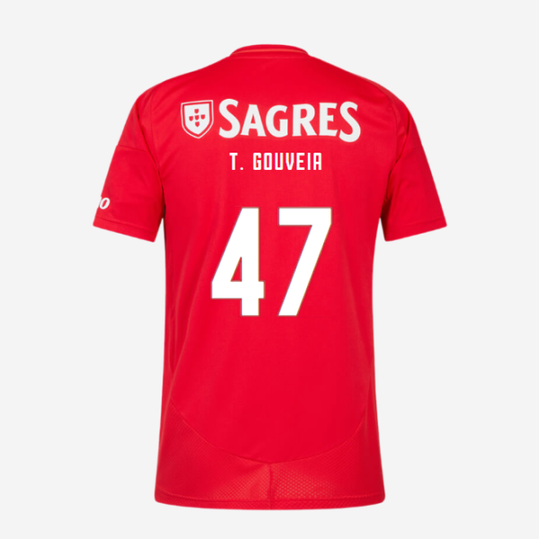 sl benfica youth heimtrikot 2024-2025 – 47 t. gouveia Kollektion | Offizielle SL Benfica Trikots