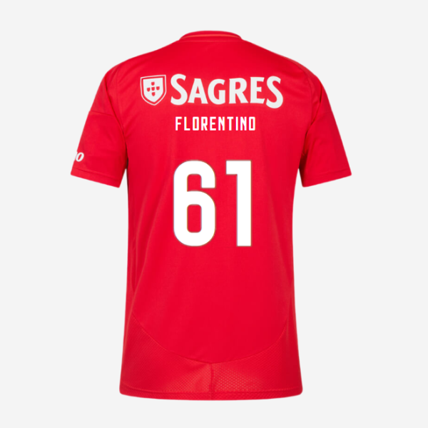 sl benfica youth heimtrikot 2024-2025 – 61 florentino Kollektion | Offizielle SL Benfica Trikots