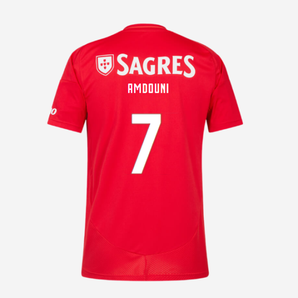 sl benfica youth heimtrikot 2024-2025 – 7 amdouni Kollektion | Offizielle SL Benfica Trikots