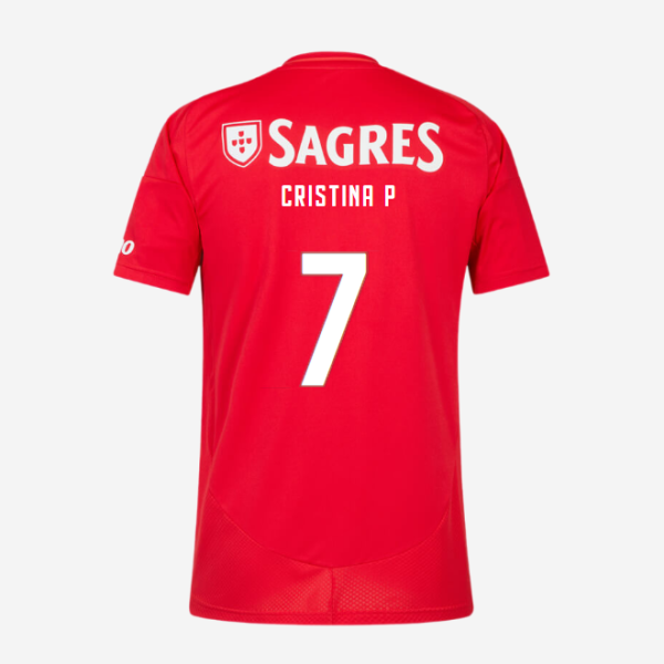 sl benfica youth heimtrikot 2024-2025 – 7 cristina prieto Kollektion | Offizielle SL Benfica Trikots