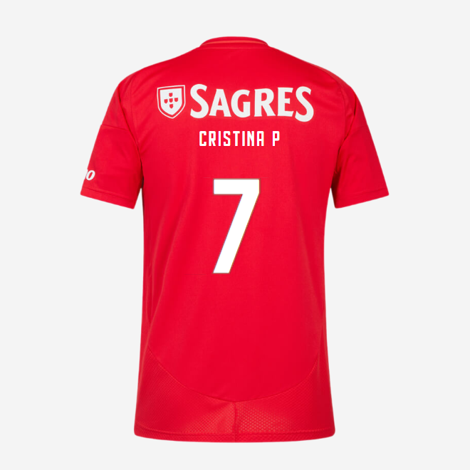 sl benfica youth heimtrikot 2024-2025 – 7 cristina prieto Kollektion | Offizielle SL Benfica Trikots